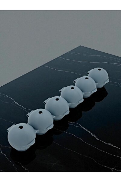 B&D Ice Ball Tray, 33 × 6.5 × 5 cm, Silicone Mold