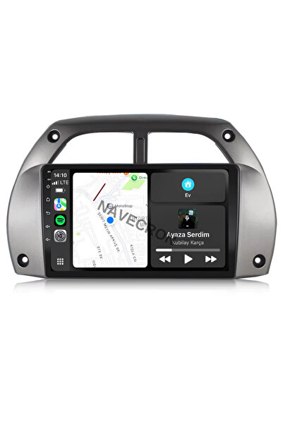 NAVECRON TOYOTA RAV4 2001-05 UYUMLU ANDROID MULTİMEDYA GERÇEK 4/64 KABLOSUZ C...