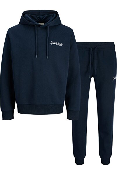 Jack & Jones JACK &JONES Yuki Front Hood MP Set sweatsuit - 12288292-Sky Captain