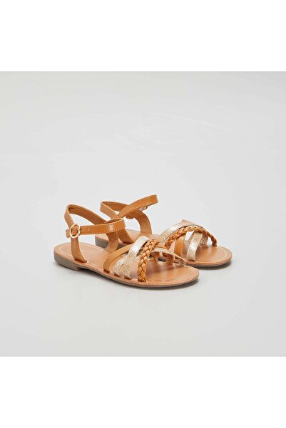KİABİ Multi-strap sandals BROWN