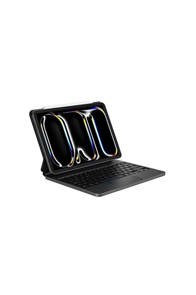 ATLT ATLANTİS KABLOSUZ KLAVYE İPAD 10.9''/11'' UYUMLU TOUCHPADLİ DİJİTAL EKRANLI TÜRKÇE Q SİYAH TABLET DEĞİLDİR