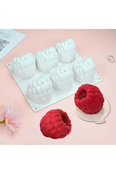Dharst 6-cavity silicone mold - Raspberry