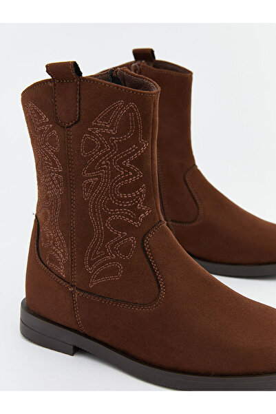 LC Waikiki Süet Görünümlü Kız Çocuk Kovboy Bot