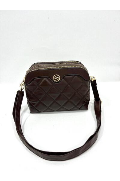 Sanmorris Çapraz Askılı Ayarlanabilir 3 Bölmeli Şık ÇaprazVe Omuz Çantası