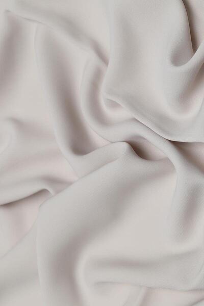 Levidor Ekru Medine İpeği Şal