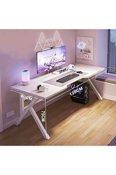 HayaBazaar Gaming Desktop Computer Desk,Home Office Desk,Versatile Gaming and Study Solution
