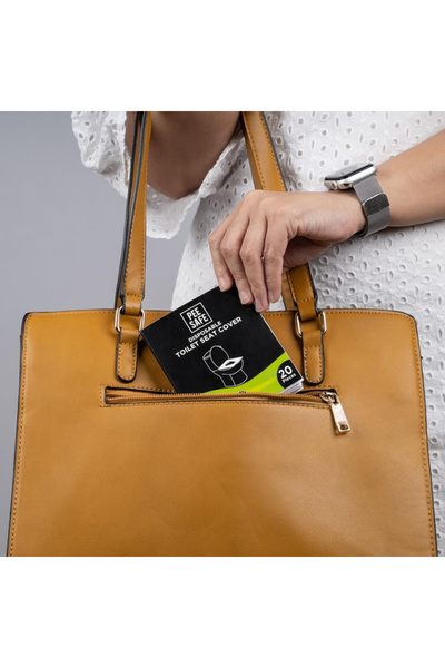 Pee Safe Paper Based Disposable Toilet Seat Cover 370 x 490mm