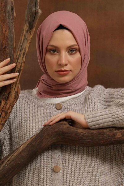 Levidor Dark Powder Maxi Cotton Shawl