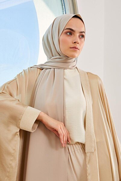 Levidor Bej Medine İpeği Şal