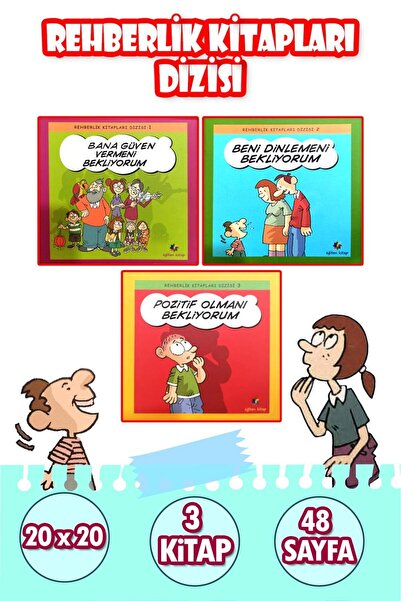 Harika Çocuk Yayınları Rehberlik Kitapları Dizisi – 3 Kitap - Çocuklar İçin G...