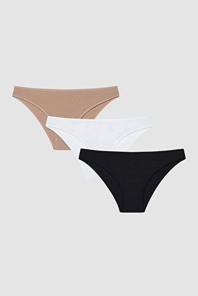 Penti Cotton Slip Panties - Pack Of 3