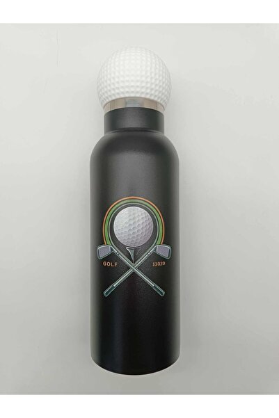 B&D banddtools Double-Wall Stainless Steel Water Bottle, 500 ml, Golf Ball Design