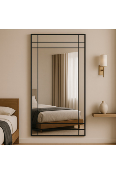 Family Ship Aluminum Wall Mirror, Shatter-Resistant, 180×90 cm