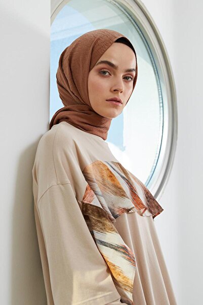 Levidor Brown Shine Begonia Shawl