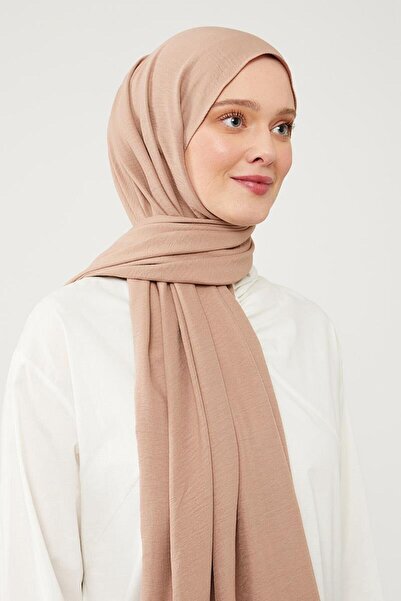 Levidor Açık Vizon Pamuk Cazz Şal