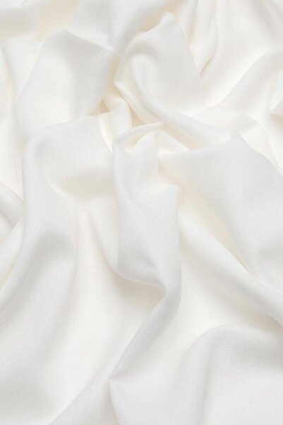 Levidor White Modal Cotton Shawl