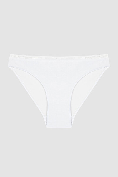Penti White Cotton Easy Slip Panties