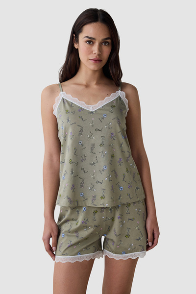Penti Iris Printed Shorts Pyjama Set