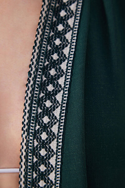 Penti Leaf Green Kimono