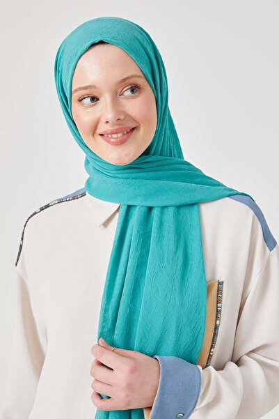 Levidor Dark Green Frozen Shawl
