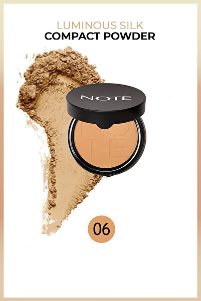 Note Cosmetics Note Luminous Compact Powder - 06 Dark Honey 10g
