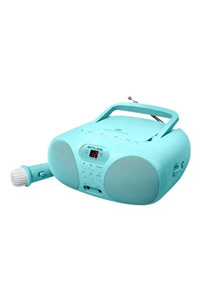 Other Muse | Portable CD Player with Sing-A-Long Radio | MD-203 KB | AUX Input | CD Player | FM Radio