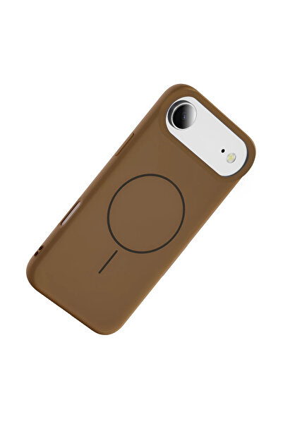 Fuchsia Apple iPhone 17 Air Jully Magsafe Cover - Brown