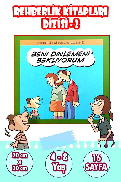 Harika Çocuk Yayınları Beni Dinlemeni Bekliyorum – 4-8 Yaş -Çocuklar İçin İle...