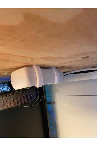 3lü priz uzatma kablosu tutucu sabitleme aparatı 2 adet