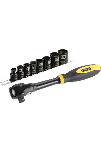 FiSKARS Stanley 0-94-606 Set 3/8 sfm de 9 tubulare cu clichet