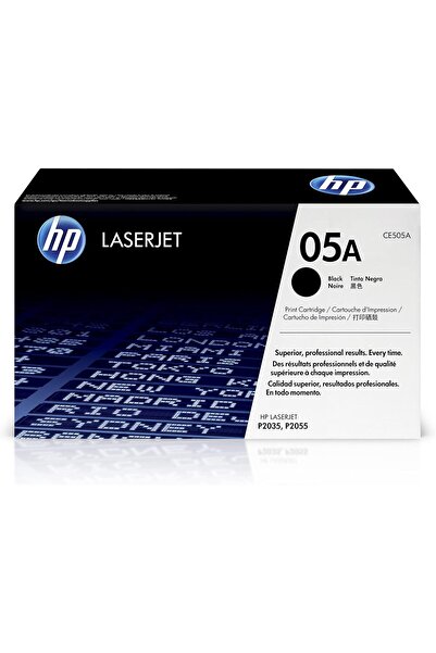 HP 05A Black Original LaserJet Toner Cartridge (CE505A) - for LaserJet P2035/P2055