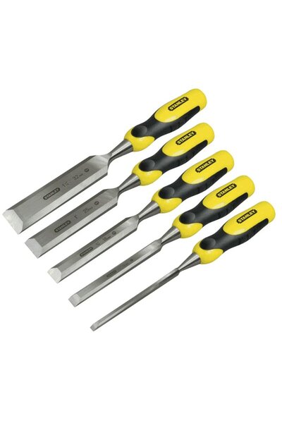 FiSKARS Stanley 2-16-885 Set de 5 dalti pentru lemn Dynagrip 6/12/18/25/32mm