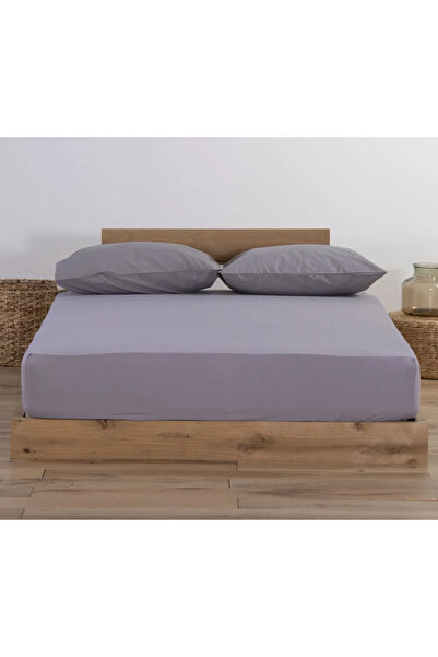 Nef Nef Homeware Bed protector Cotton Single Jersey 100x200 Light Grey