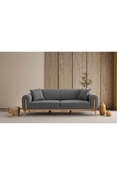 Ak sofa LEON 3+3 KANAPE GRİ