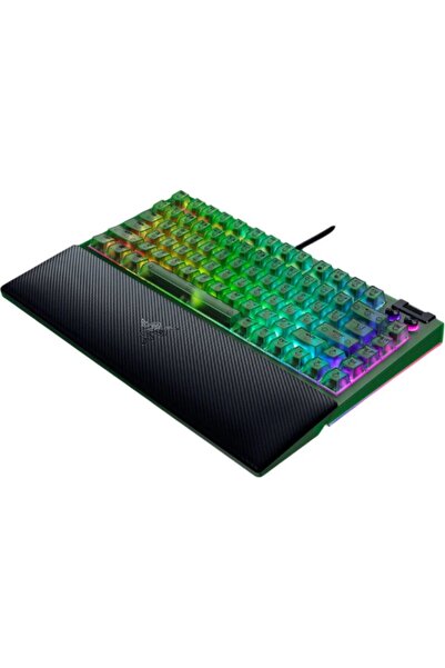 RAZER Blackwidow V4 75% Green Switch Us Layout Klavye RZ03-05003300-R3M1