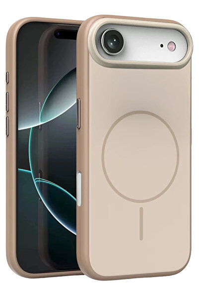 Fuchsia Apple iPhone 17 Air Neva Magsafe Cover - Gold