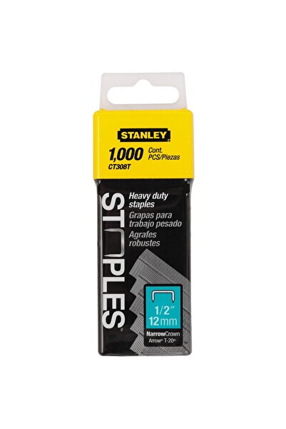 FiSKARS Stanley 1-CT308T Set of 1000 Staples Type CT300, 12mm