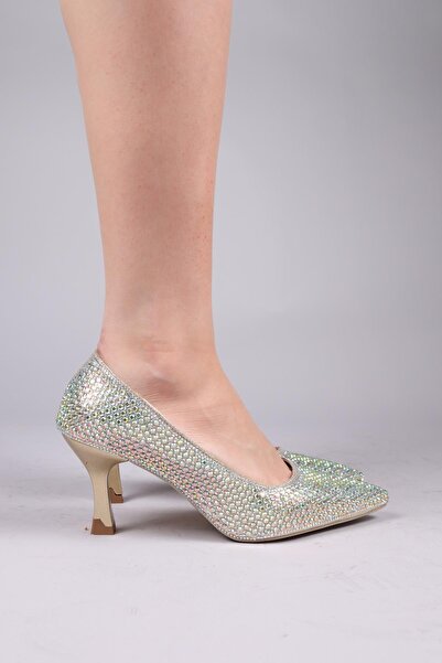 Birikon Nowra Stone Stiletto Gold