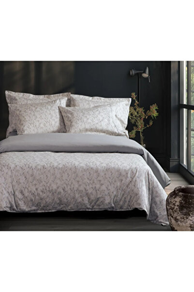 Nef Nef Homeware Darwood set 2 bed sheets 270x280 + 2 pillowcases 52x72 Light Grey