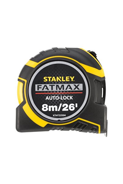 FiSKARS Stanley XTHT0-33504, ruletă cu autoblocare Fatmax 8m, Mylar®, BladeAr...