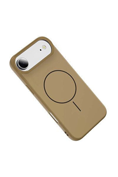 Fuchsia Apple iPhone 17 Air Jully Magsafe Cover - Desert Titanium
