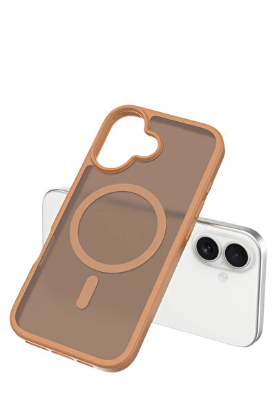 Fuchsia Apple iPhone 17 Jota Magsafe Case - Desert Titanium