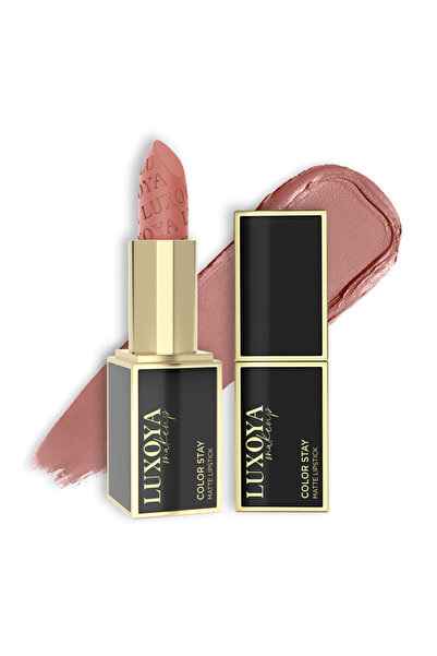 LUXOYA makeup COLOR STAY matte lipstick 02, 4.2g