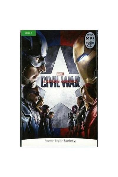 Pearson Education Marvel s Captain America: Civil War Book with MP3