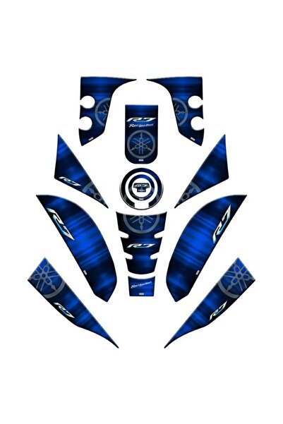 Gogo YAMAHA R7 2021 - 2024 UYUMLU FULL TANK PAD SET