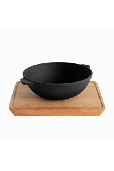 Brizoll Tigaie WOK din fonta cu suport 180 x 63 mm