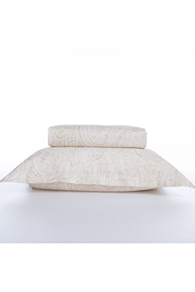 Nef Nef Homeware Duvet Cover Set 240x230 cm + 2 Pillowcases 52x72 cm Nef-Nef Premium Lilard Ecru