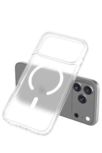 Fuchsia Apple iPhone 17 Pro Jota Magsafe Cover - Transparent