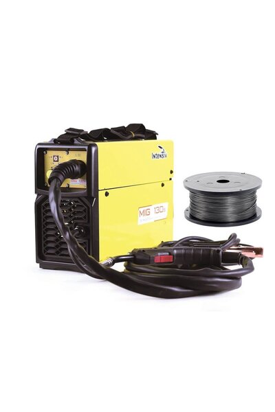 INTENSIV Aparat de sudura MIG 130s tip MIG-MAG + rola de sarma flux 1kg