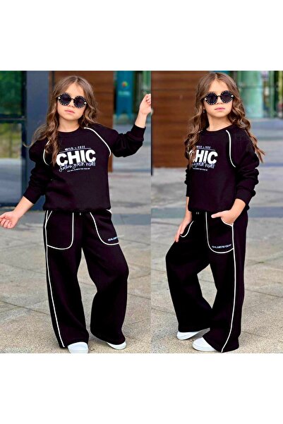 gül garden Girl's Tracksuit Set